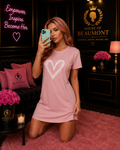 Women's New Homewear Nightgowns Women's Short-Sleeved Pajamas Homewear Comfortable Home Leisure Sexy Casual Nightgowns Homewear