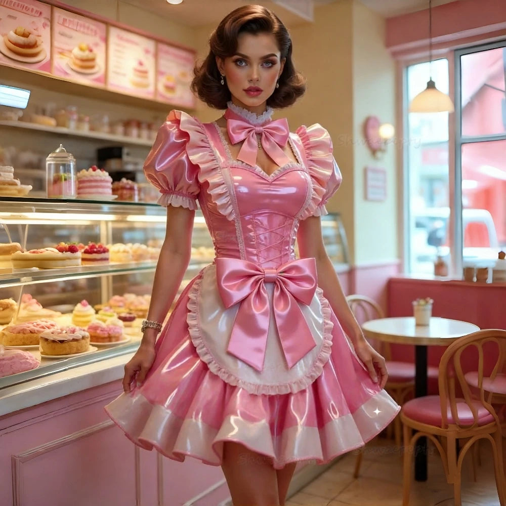 💗 The Sweetheart Maid Dress