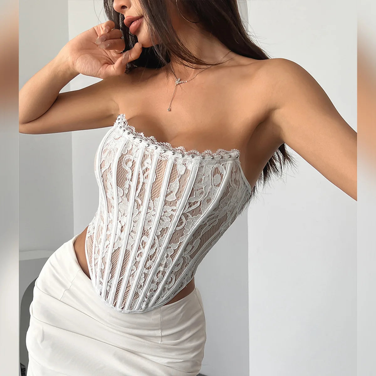 🩷 The Sculpted Muse Corset Top