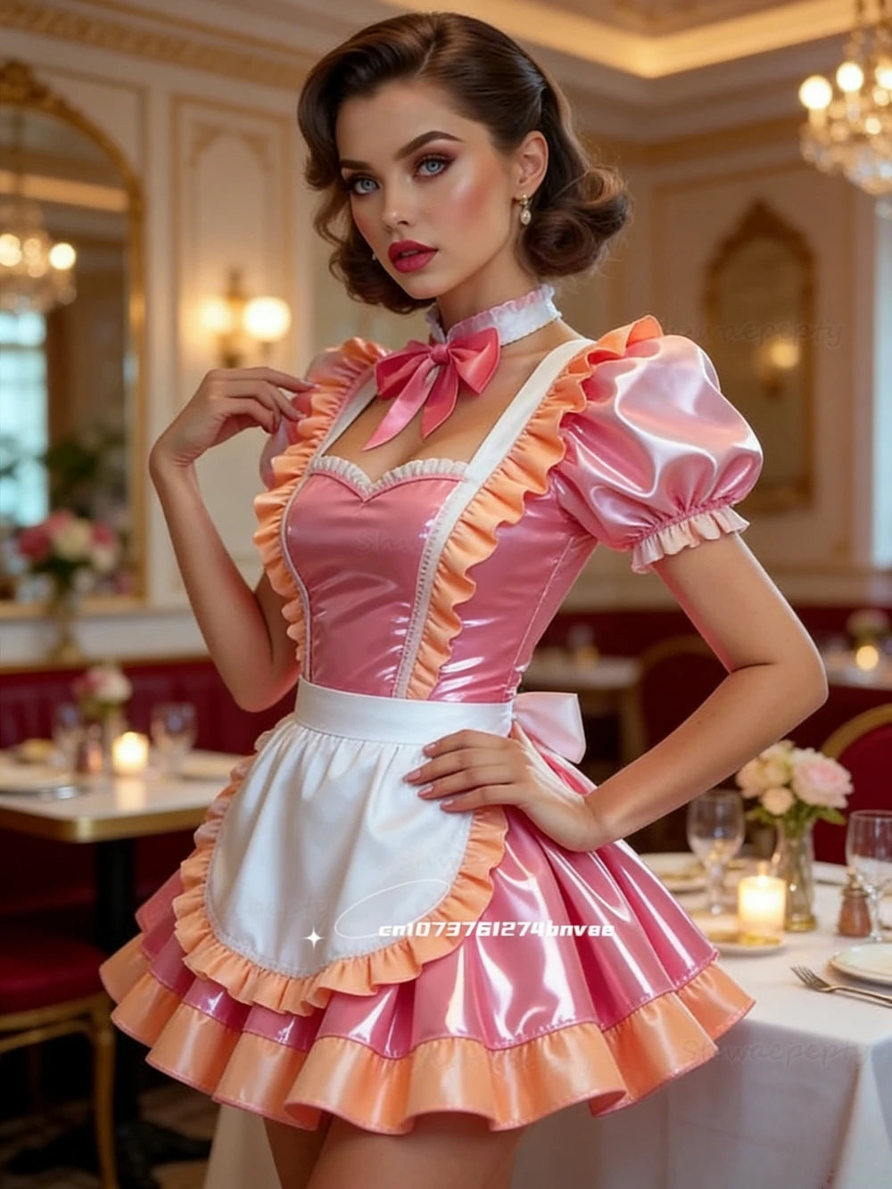 🎀 The Beaumont Maid Dress