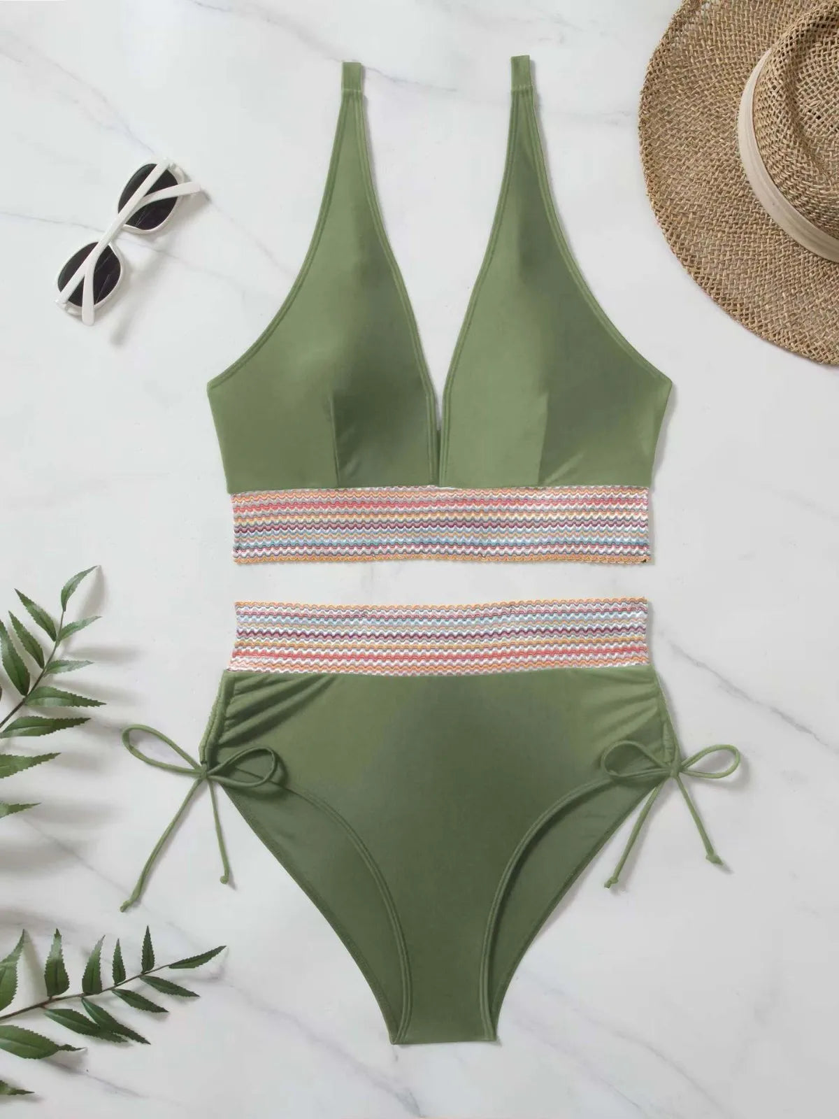 🌴 The Riviera Glow Bikini Set