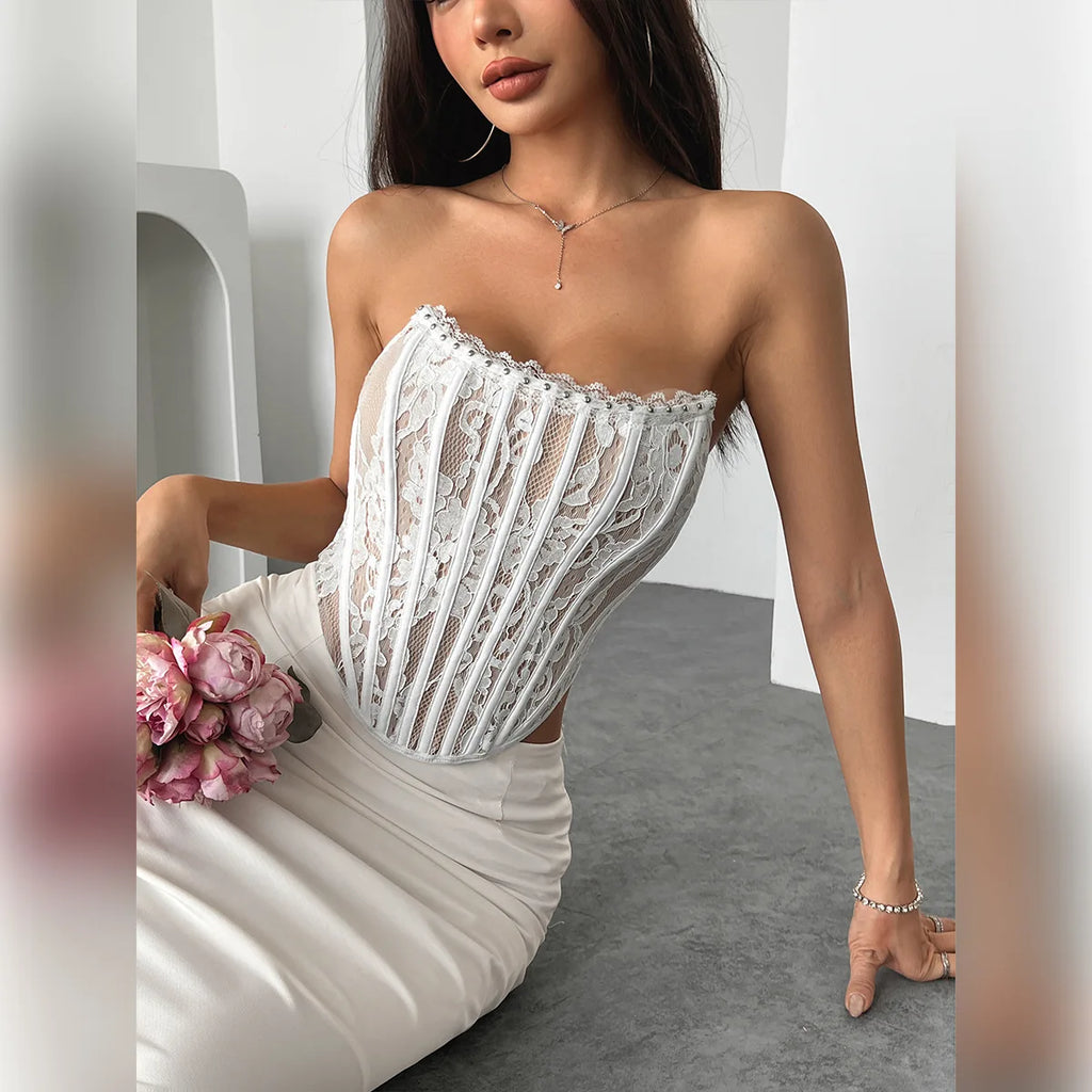 🩷 The Sculpted Muse Corset Top