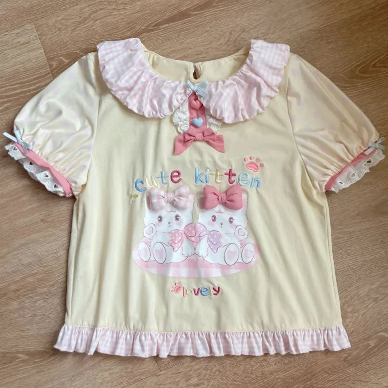🎀 The Dollhouse Bow Blouse