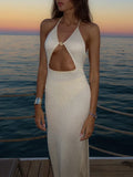 🌴 The Riviera Goddess Maxi Dress