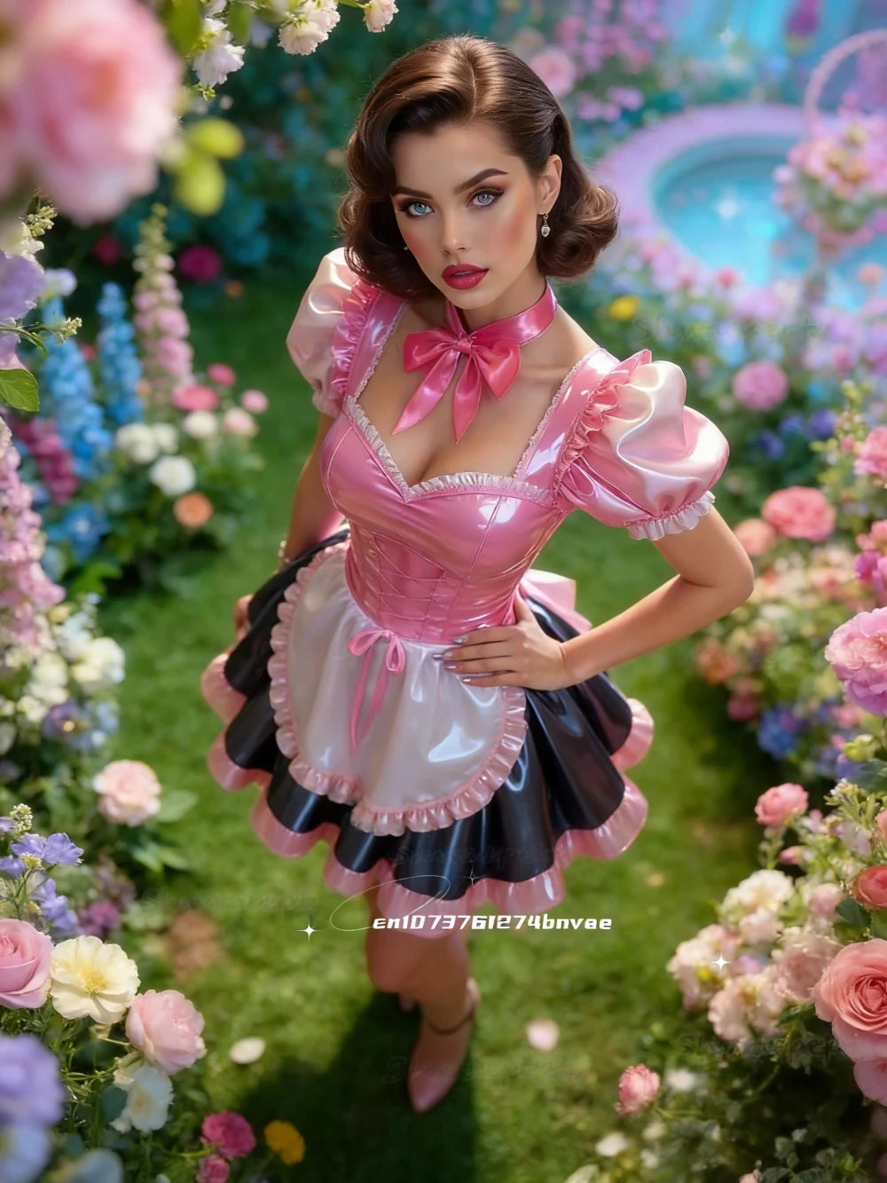 🎀 The Beaumont Maid Dress