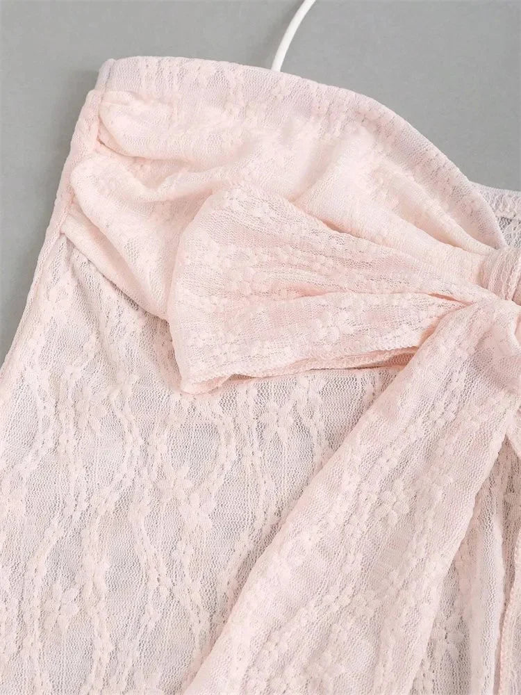 🎀 The Sweetheart Bow Halter