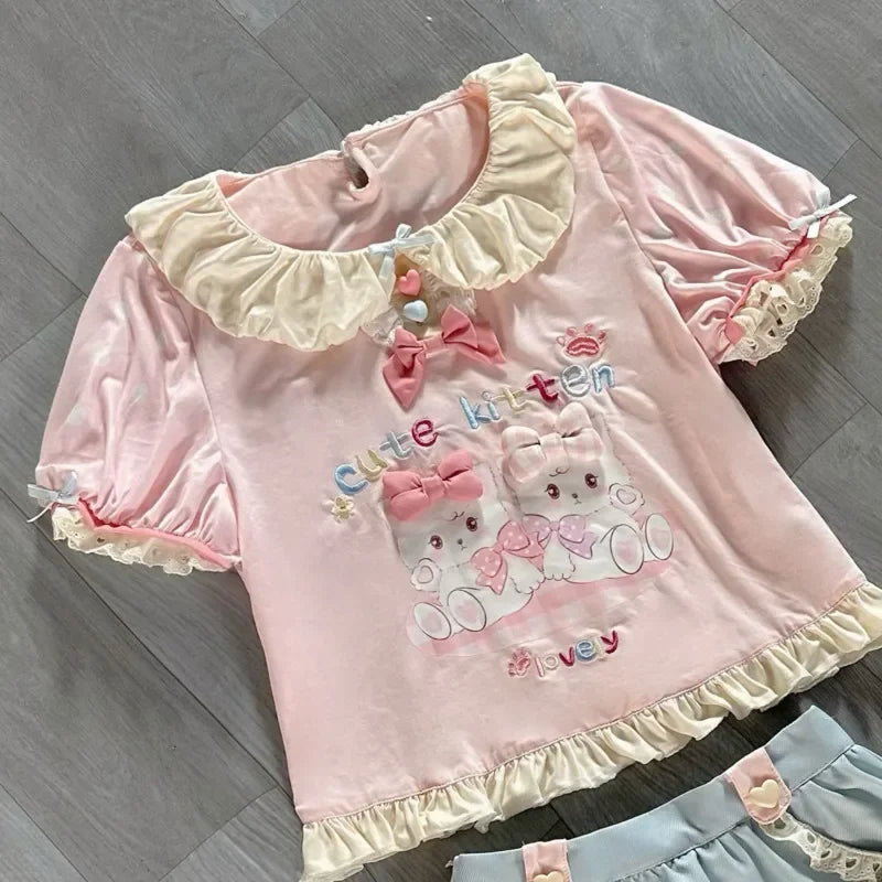 🎀 The Dollhouse Bow Blouse