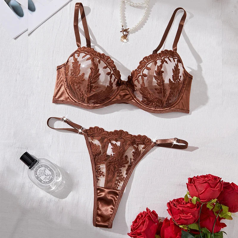 🎀 The Crystal Lace Intimates Set